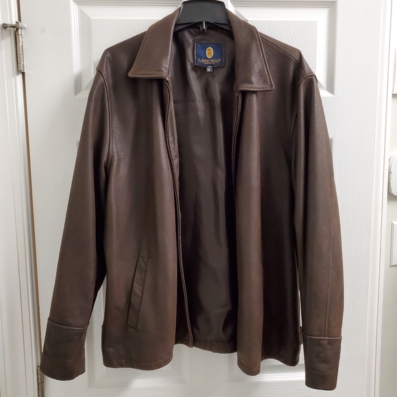 Leather Coat - Picture 1 of 3